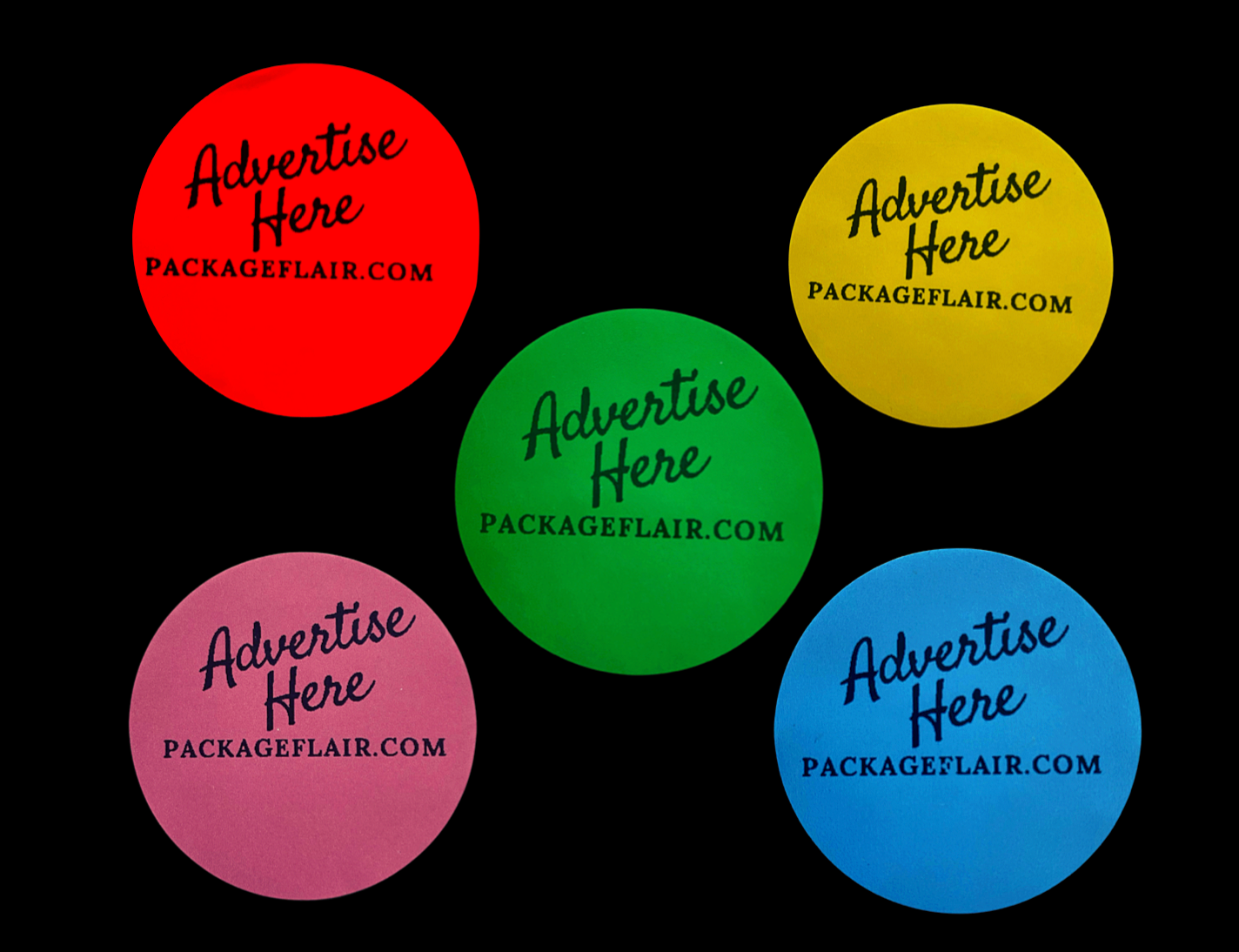 Custom Package Flair Stickers